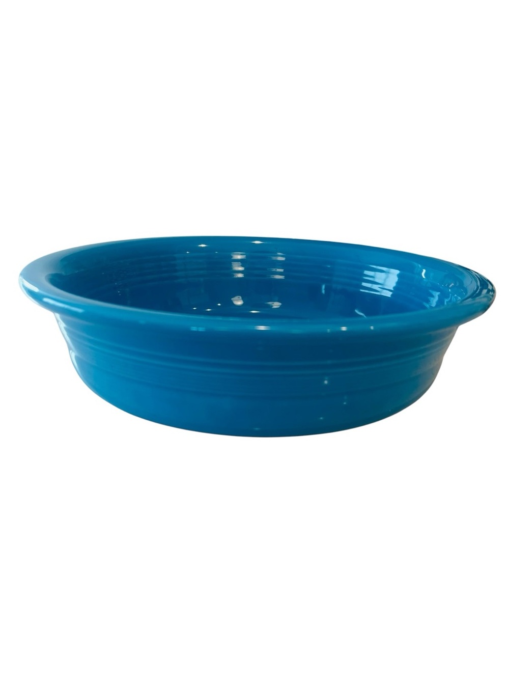 Fiesta Peacock Blue 10.5” Extra Large Serving Bowl 80 Oz 2.5 Qt USA HLC